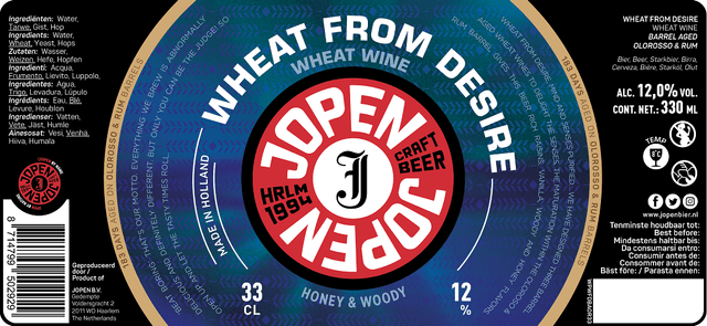 Wheat From Desire - Oloroso