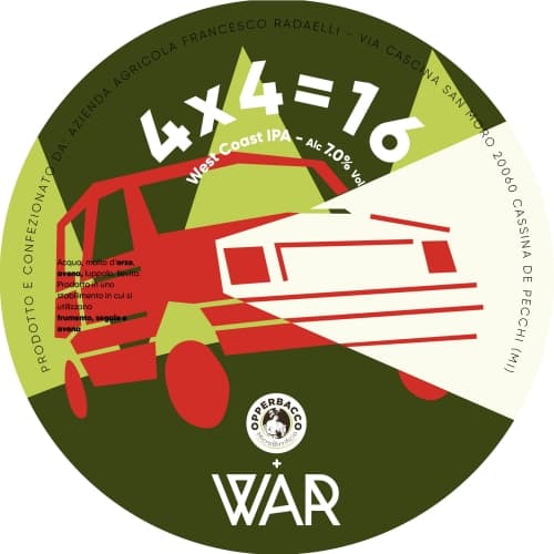 4x4=16