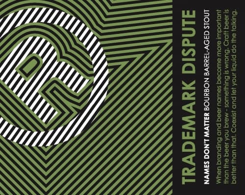 Trademark Dispute Green Label (Hazelnut)
