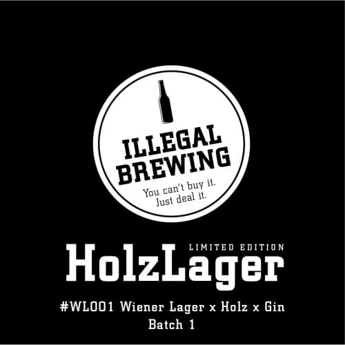 HolzLager #WL001 Wiener Lager X Holz X Gin Batch 1