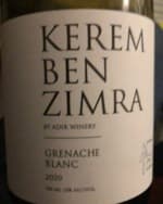 Kerem Ben Zimra Grenache Blanc
