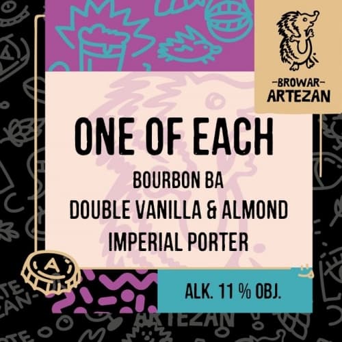 One of Each Bourbon BA Double Vanilla & Almond