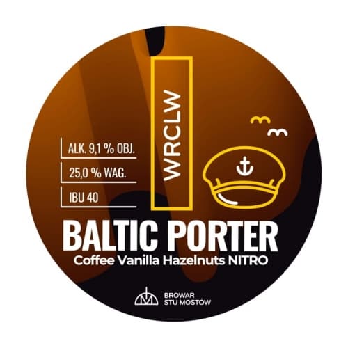 Baltic Porter Coffee, Vanilla, Hazelnuts Nitro