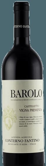 Barolo Castelletto Vigna Pressenda