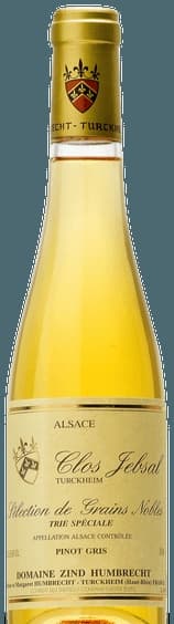 Pinot Gris Alsace Clos Jebsal Sélection De Grains Nobles Trie Spéciale