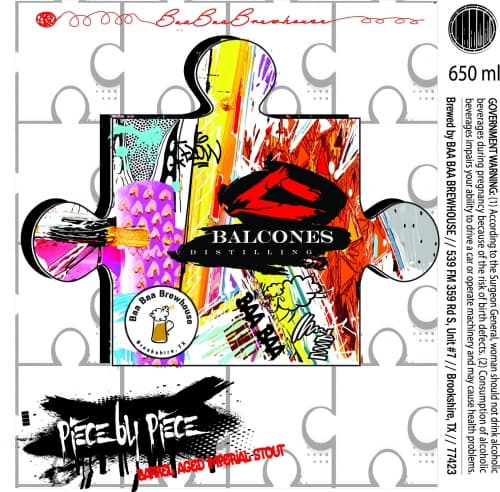 Piece By Piece #9 (Balcones Bourbon)