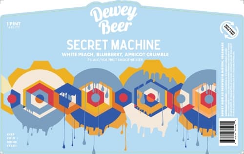 Secret Machine - White Peach Blueberry Apricot Crumble