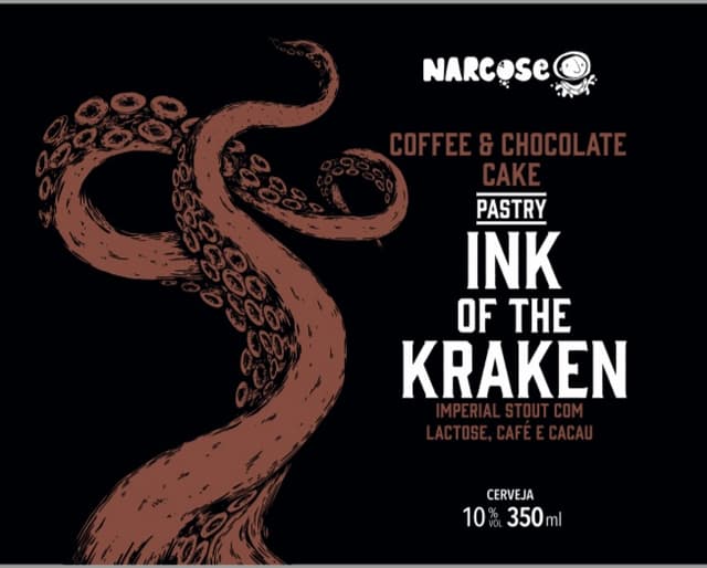 Coffee & Chocolate Cake Pastry Ink of the Kraken