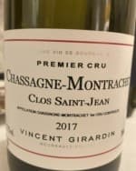 Chassagne-Montrachet 1er Cru 'Clos Saint Jean'