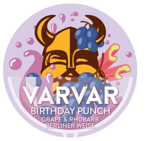 Birthday Punch Grape & Rhubarb
