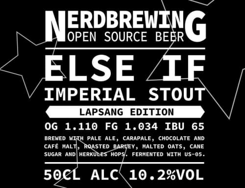 Else If Imperial Stout - Lapsang Ed.