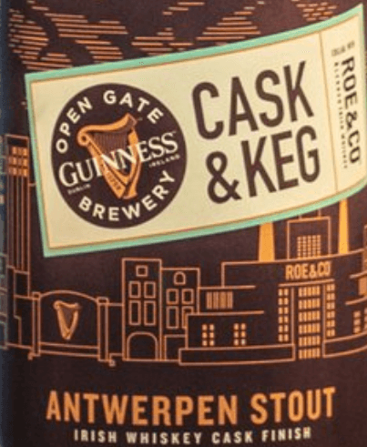 Antwerpen Stout: Irish Whiskey Cask Finish