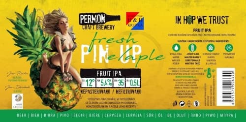 Pin Up – Fresh Pineapple IPA