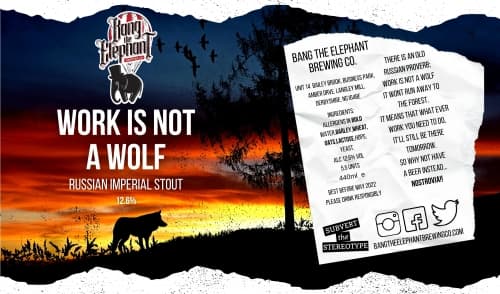 WORK IS NOT A WOLF