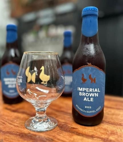 Imperial Brown Ale Bourbon Barrel Aged