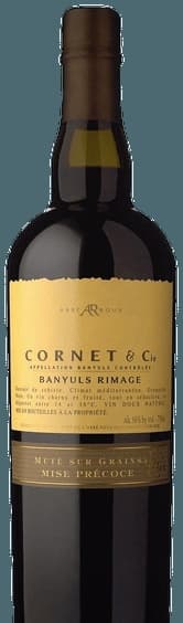 Cornet & Cie Banyuls Rimage Mise Precoce
