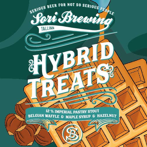 Hybrid Treats vol.2: Belgian Waffle & Maple Syrup & Hazelnut