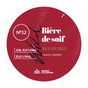 WILD#12 Bière De Soif Peach Cherry Blend 2021