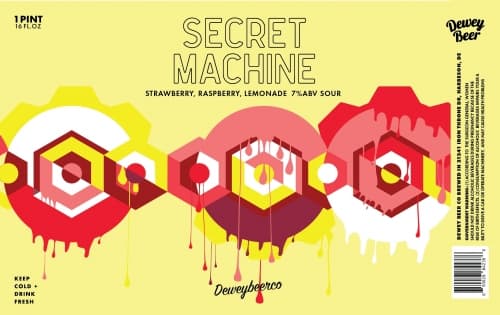 Secret Machine - Strawberry, Raspberry, Lemon Ice