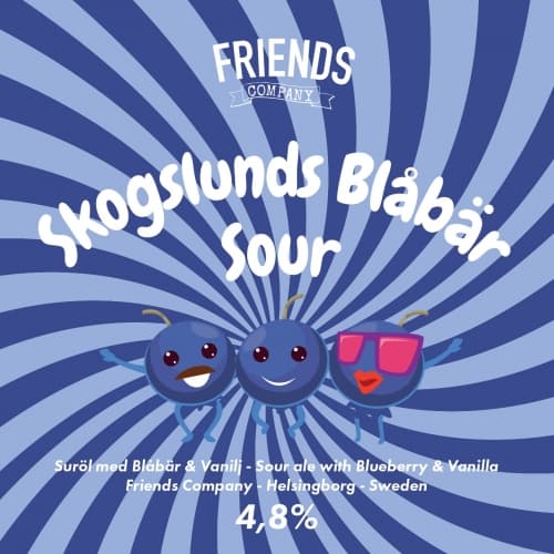 Skoglunds Blåbär Sour