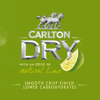 Carlton Dry With Natural Lime