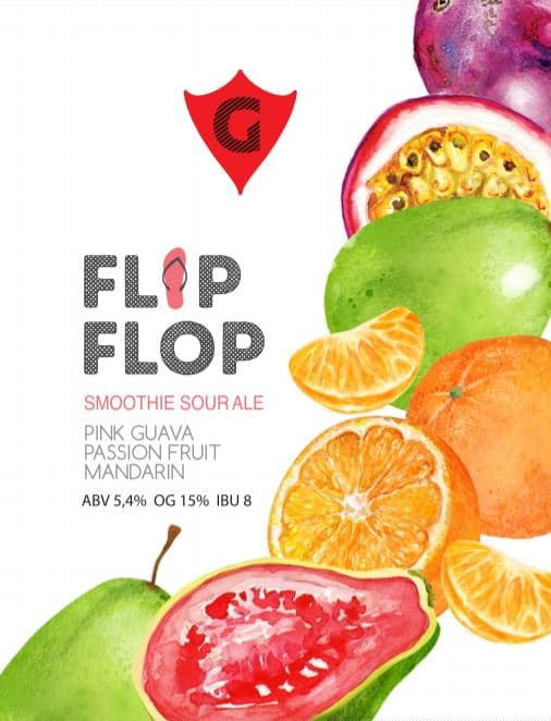 FLIP FLOP 4 | pink guava • passion fruit • mandarin