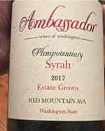 Plenipotentiary Syrah