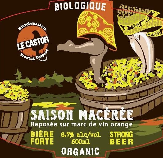 Saison Macérée 6.7% 2018 (Reposée Sur Marc De Vin Orange)