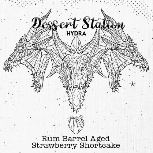 Dessert Station: Hydra Rum Barrel Aged Strawberry Shortcake