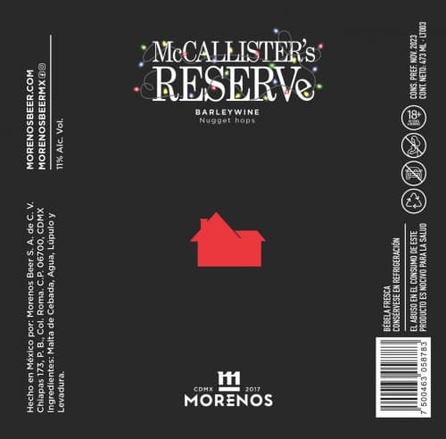 McCALLISTER´s RESERVE