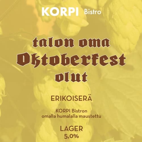 Korven Oktoberfest Lager 2021