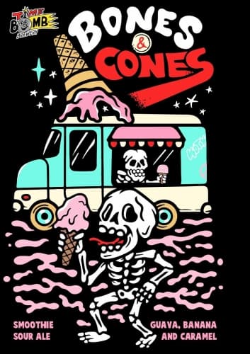 Bones & Cones: Guava, Banana, Caramel