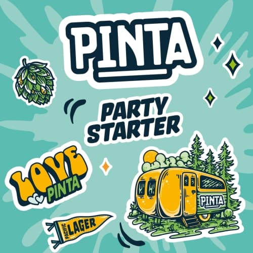 Party Starter Pacific Lager