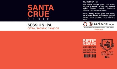 SESSION IPA Citra / Mosaic / Simcoe