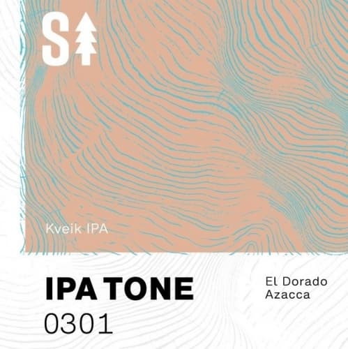 IPA TONE 0301 (Kveik IPA: El Dorado, Azacca)