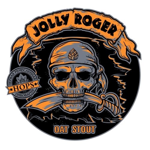 Jolly Roger. Oat Stout