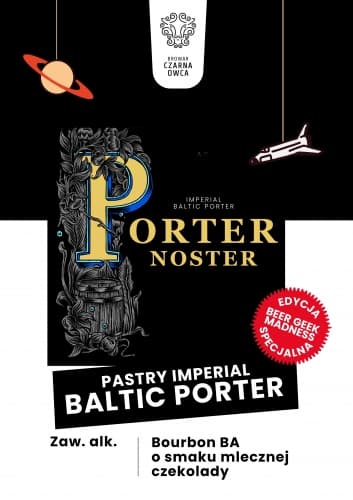 Pastry Imperial Baltic Porter Noster Bourbon BA Z Mleczną Czekoladą