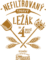 Kozel Nefiltrovaný tmavý ležák / Dark unfiltered