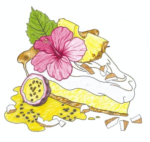 Hawaiian Tropical Pie