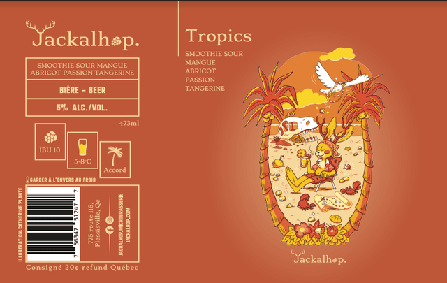 Tropics ( Mangue, Abricot, Passion, Tangerine)