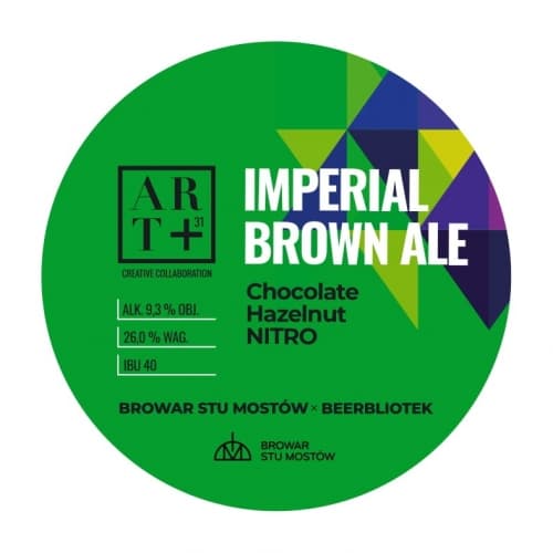 ART31 Imperial Brown Ale Chocolate Hazelnut Nitro