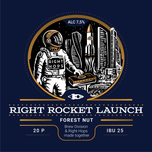 Right Rocket Launch X Right Hops Collab (Forest Nut Ed.)