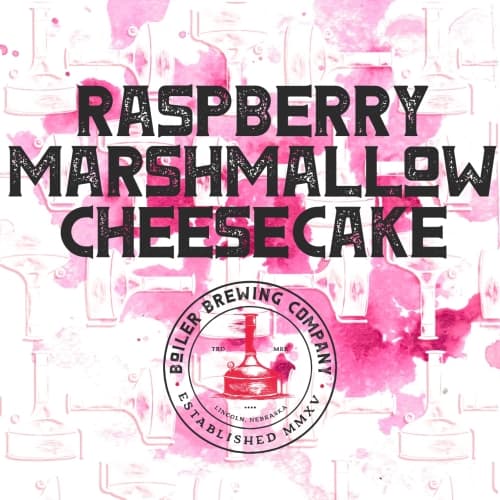 Raspberry Marshmallow Cheesecake