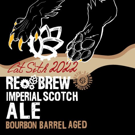 Cat Sìth Imperial Scotch Ale 2022. Bourbon Barrel Aged