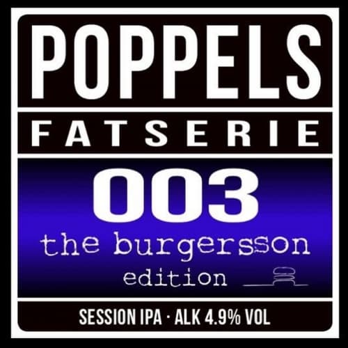 Fatserie 003 the burgersson edition