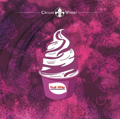 Raspberry Blueberry Fruit Whip