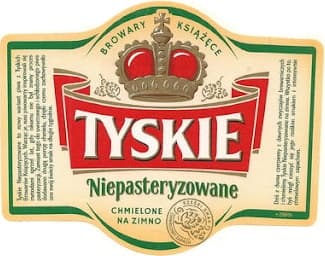 Tyskie Niepasteryzowane Chmielone na Zimno
