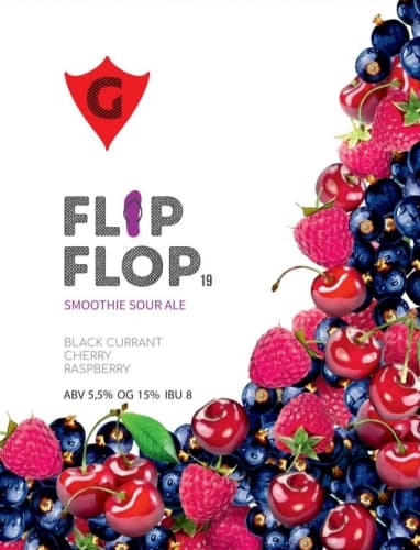 FLIP FLOP 19 | black currant • cherry • raspberry