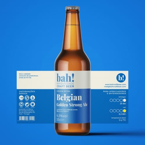 Bah! Belgian Golden Strong Ale