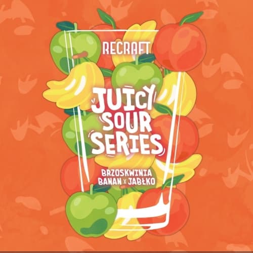 Juicy Sour Series: Brzoskwinia X Banan X Jabłko